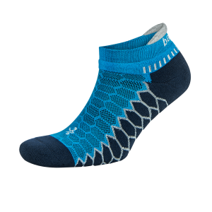 Balega Silver Antimicrobial Noshow Compression Fit Running Socks Bright Turquiose