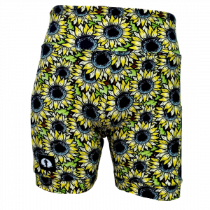 Funky Pants High Waist - Sunflowers