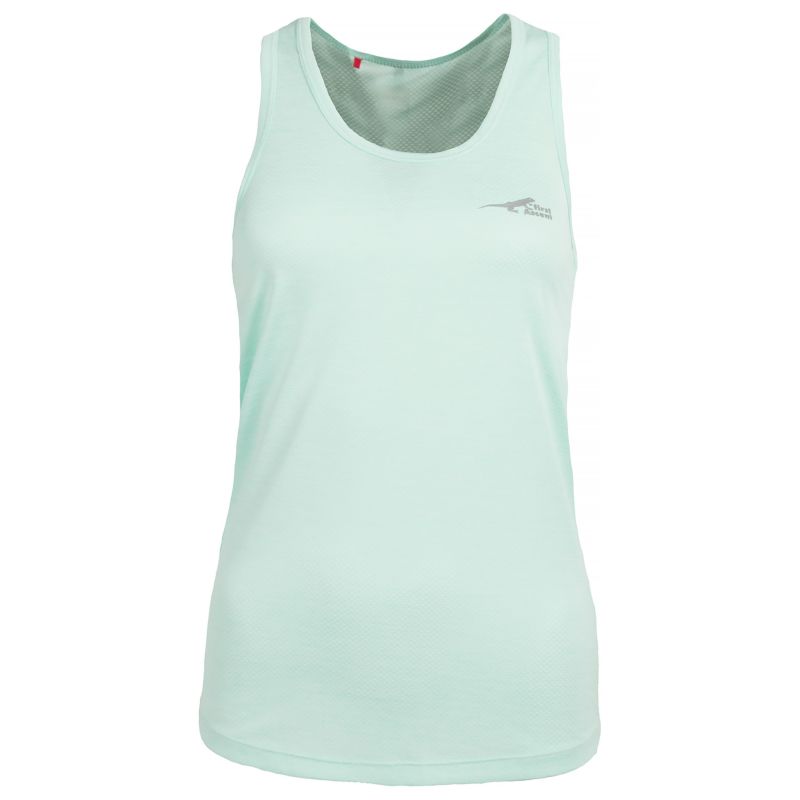 First Ascent Ladies Corefit Running Vest Fair Aqua