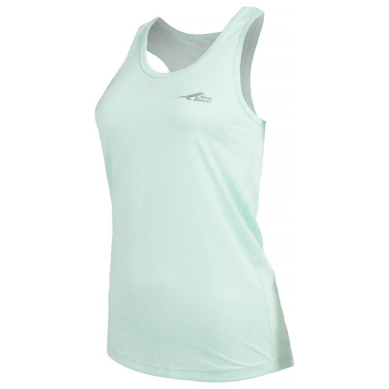 First Ascent Ladies Corefit Running Vest Fair Aqua - Image 2