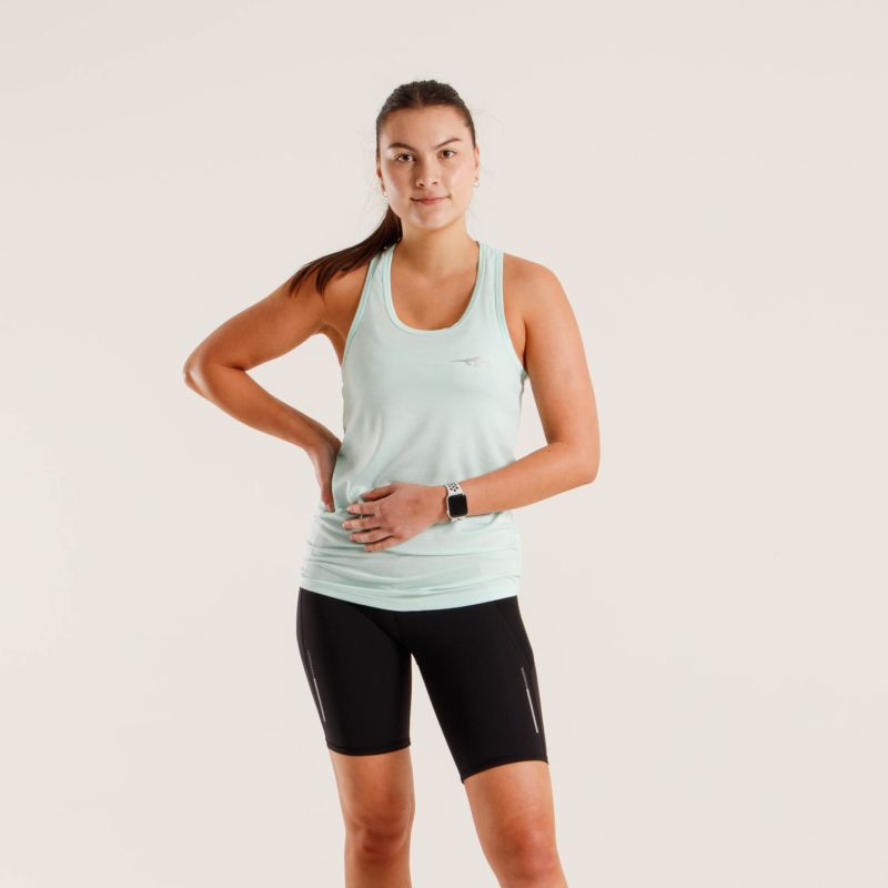 First Ascent Ladies Corefit Running Vest Fair Aqua - Image 5