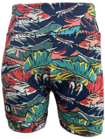 High Waist Funky Pants - New Leaf