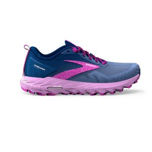 Brooks Cascadia 17 Trail Running Shoes Ladies (Navy/Purple)