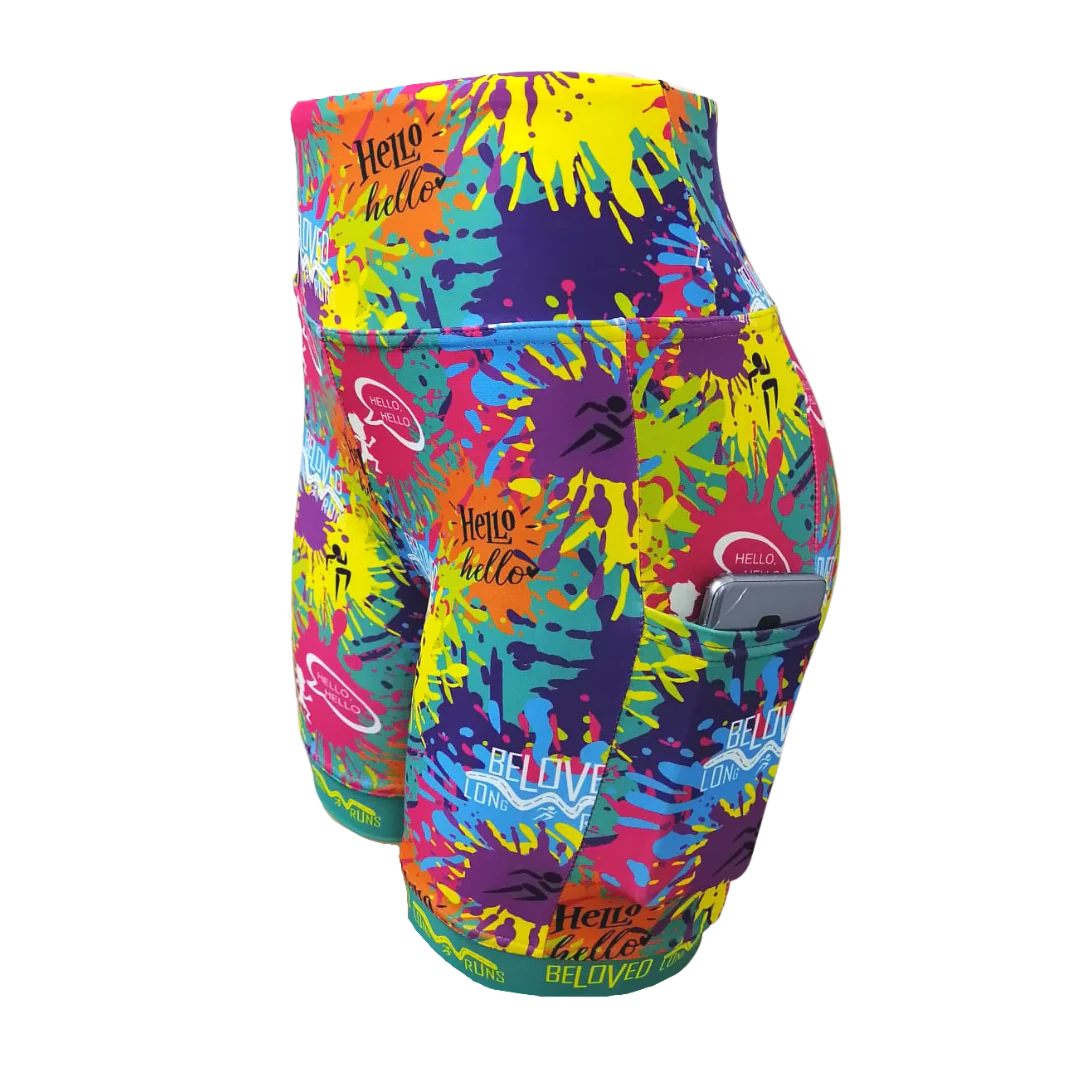 High Waist Funky Pants- Beloved Long Runs 2021 Splash Of Colour - Image 2
