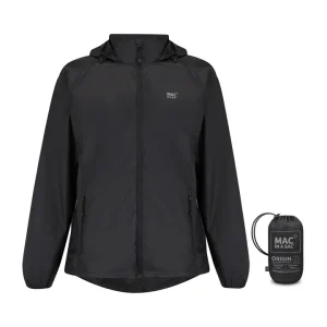 Mac in a Sac Origin 2 Waterproof Unisex Jacket (Jet Black)