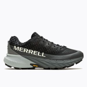 Merrell Agility Peak 5 Trail Running Shoes Men's (Black/Granite)