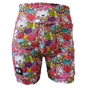 High Waist Funky Pants - Girl Power