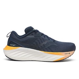 Saucony Triumph 22 Road Running Shoes Ladies (Dusk/Peel Bleu)