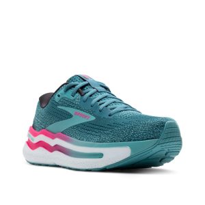 Brooks Ghost Max 2 Women's (Medium B) (Storm blue/Knockout pink/Aqua)