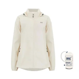 Mac in a Sac Origin 2 Waterproof Unisex Jacket (Ivory)