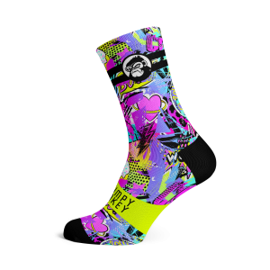 Grumpy Monkey Urban Expression Socks Ladies
