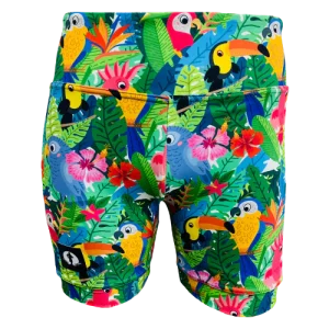 High Waist Funky Pants - Fowl Play