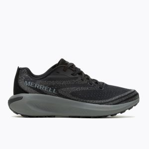 Merrell Morphlite Road- to- Trail Running Shoes Mens (Black/Asphalt)