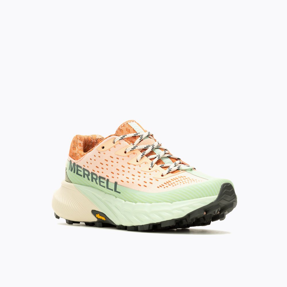 Agility Peak 5 Trail Running Shoes Ladies (Peach/Spray) - Image 2