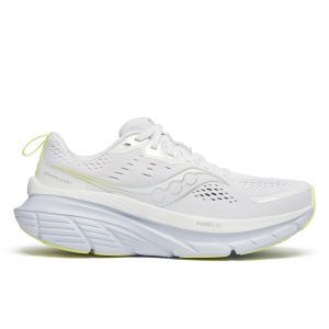 Saucony Guide 18 Wide Road Running Shoes Ladies (White/Ice Melt Blanc)