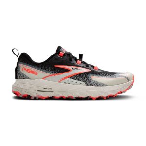 Brooks Cascadia 18 Trail Running Shoes Ladies (Black/Blue/Wash/Flame)