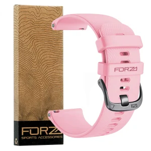 FORZA - ELITE | 18mm Quick Release Watch Strap for Garmin (Light Pink)