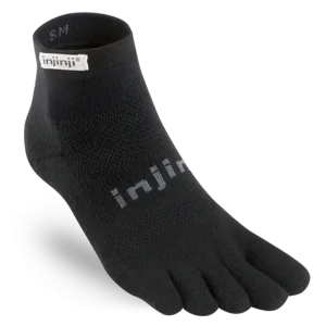 Injinji - Run Original Weight Mini-Crew - Black
