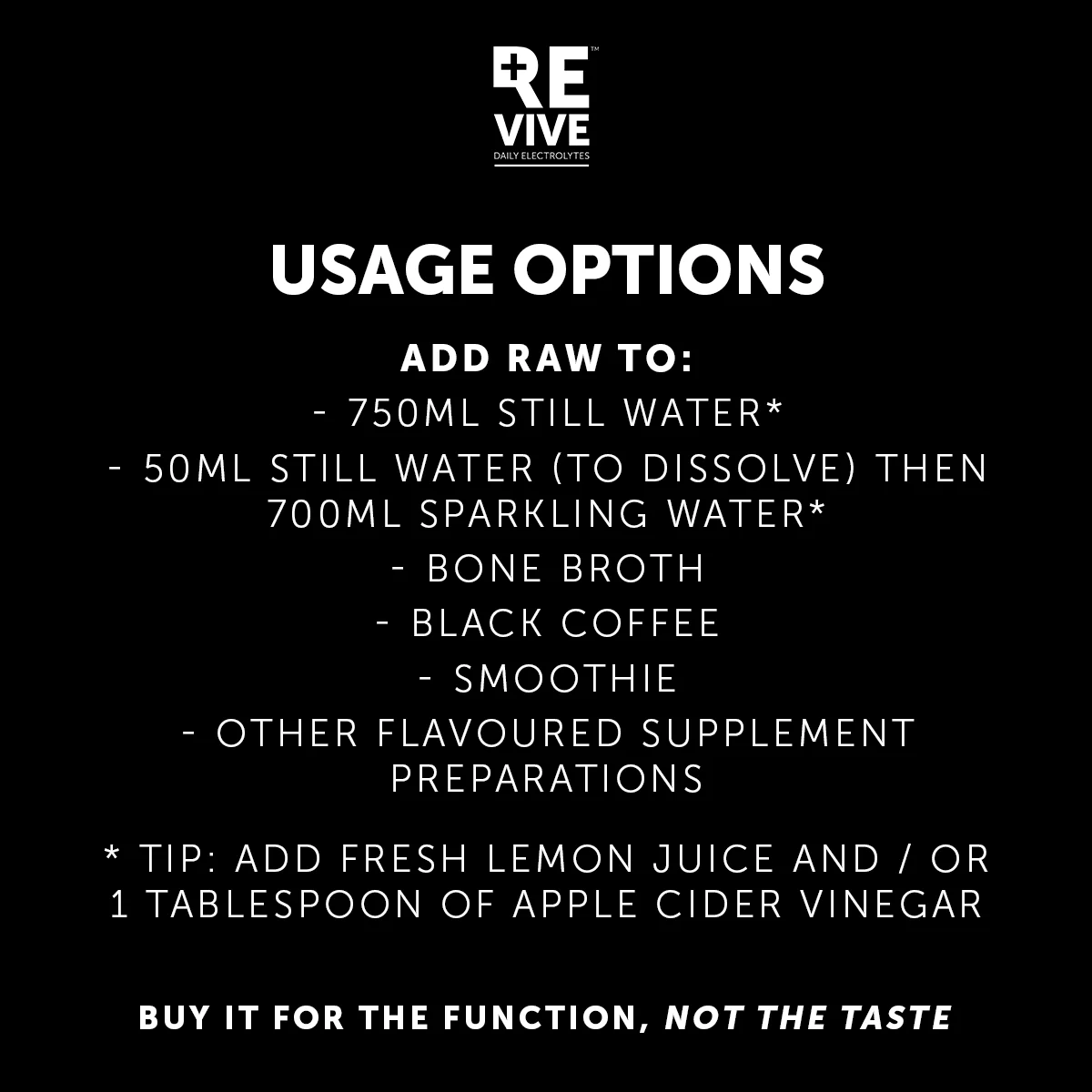 Revive Raw Unflavored Single Serving - Image 6