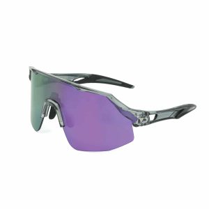Darcs Vantage II Sport Sunglasses (Crystal Smoke/Purple Revo)