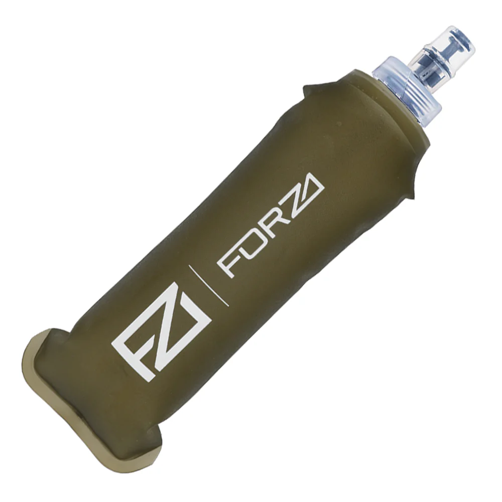 Forza 500ml Premium Soft Flask Collapsible Running Water Bottle Grey (Single) - Image 4