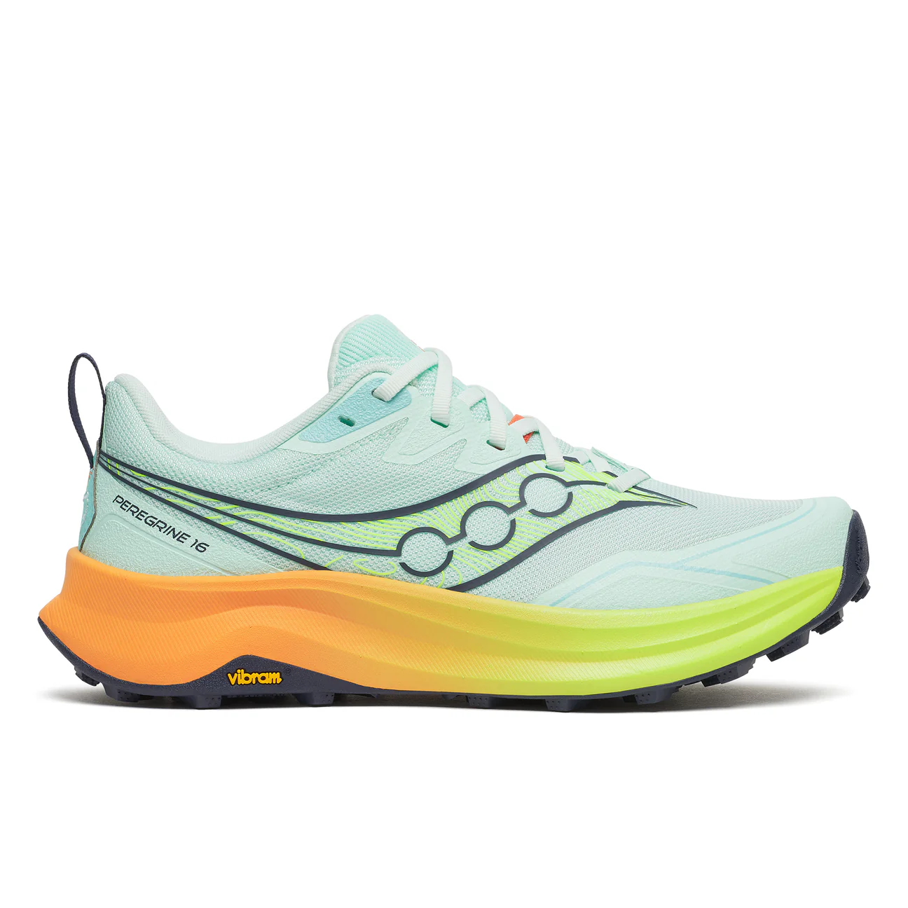 Saucony Peregrine 16 Ladies (Aqua/Citron Piscine)