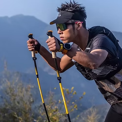 Aonijie Trekking Pole Carbon SET E4218 Yellow (125 cm) - Image 4