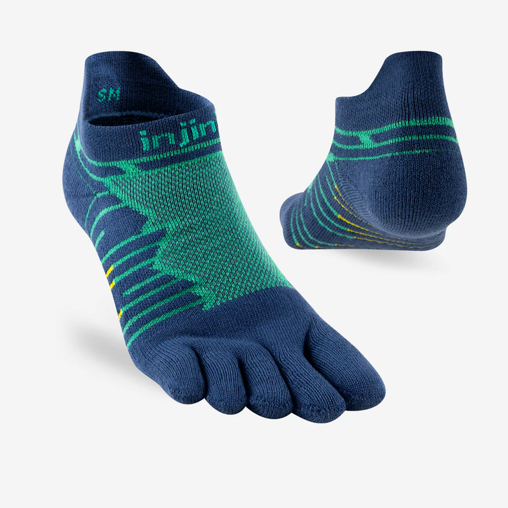 Injinji - Ultra Run No‑Show Midweight (Poseidon) - Image 2