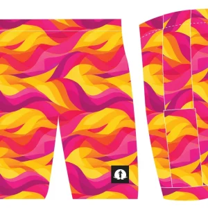 Funky Pants High Waist - She's on Fire