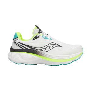 Saucony Hurricane 26 Road Running Shoes Men's (White/Citron)
