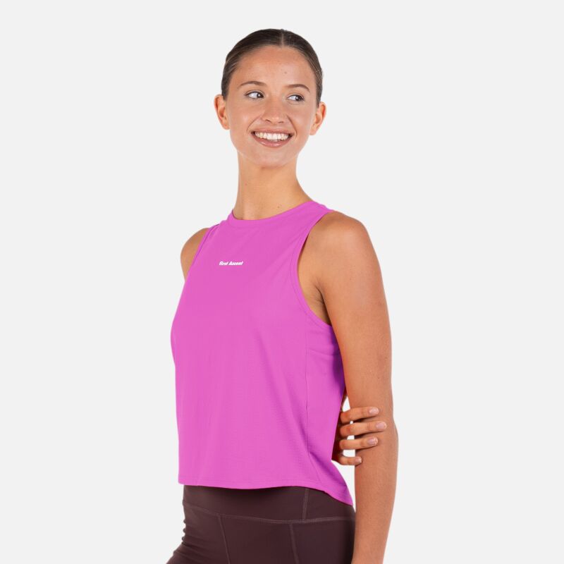 First Ascent Ladies Base Vest (Electric Pink) - Image 4