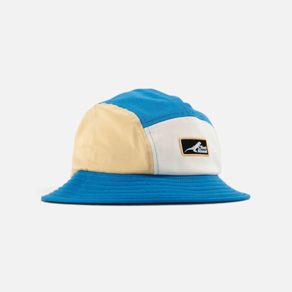 First Ascent X-Trail Running Bucket Hat (Blue Bolt) - Image 2
