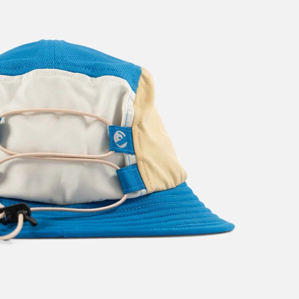 First Ascent X-Trail Running Bucket Hat (Blue Bolt) - Image 4