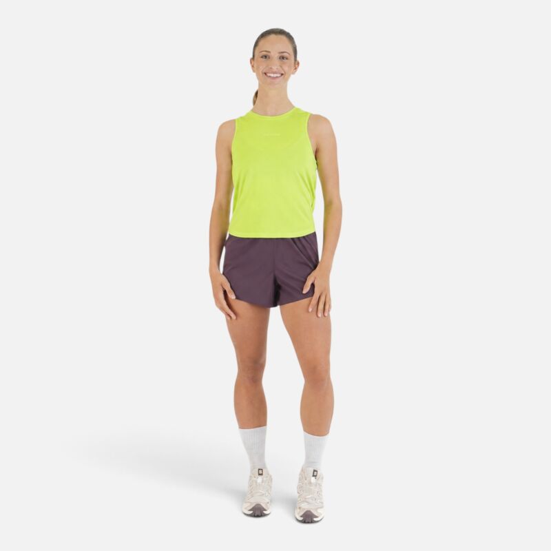First Ascent Ladies Base Vest (Hyper Lime) - Image 4