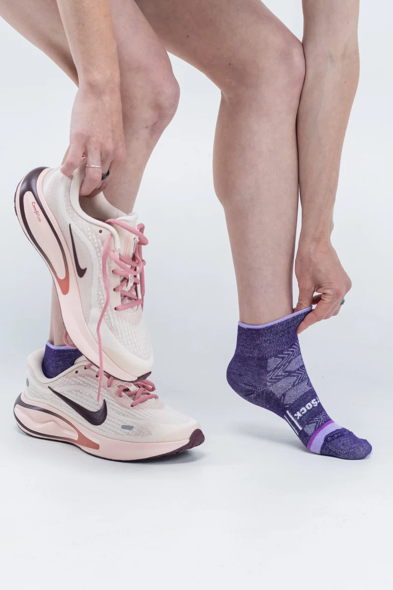Wrightsock Coolmesh II - Quarter Length - Anti Blister System