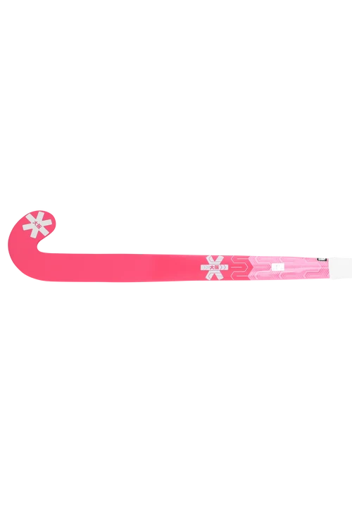 Osaka Pro Bow GF Indoor Hockey Stick - Hot Pink (Size: 37.5) - Image 3