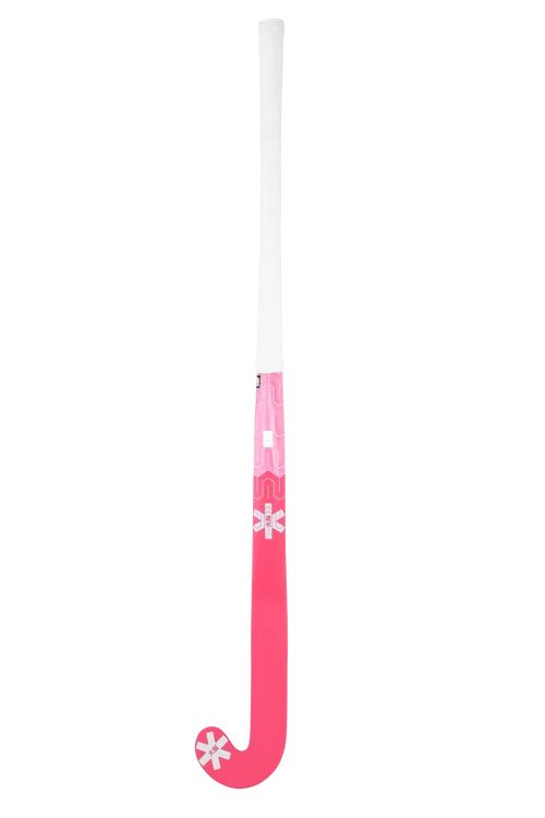 Osaka Pro Bow GF Indoor Hockey Stick - Hot Pink (Size: 37.5) - Image 2