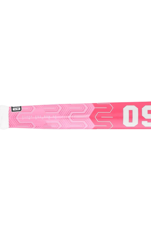 Osaka Pro Bow GF Indoor Hockey Stick - Hot Pink (Size: 37.5) - Image 7