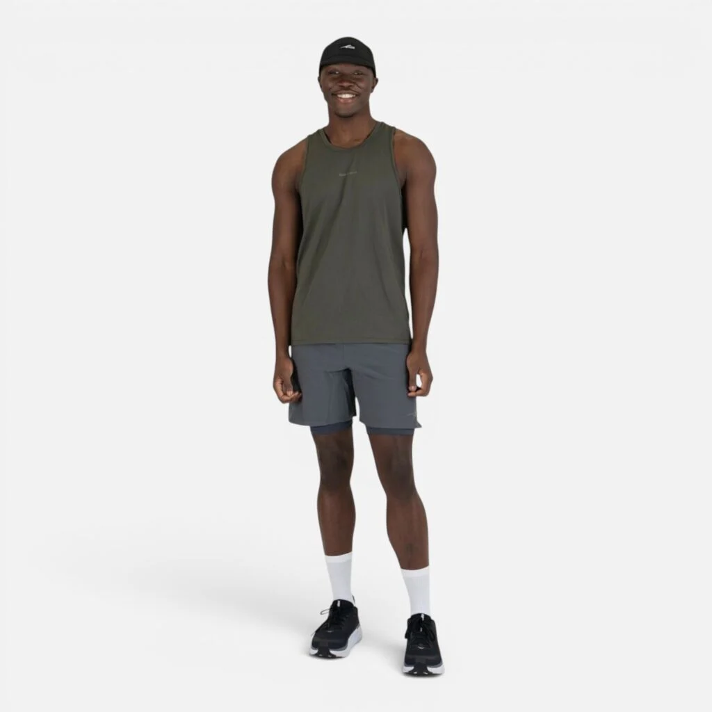 First Ascent Men's Base Vest (Olive) - Image 8