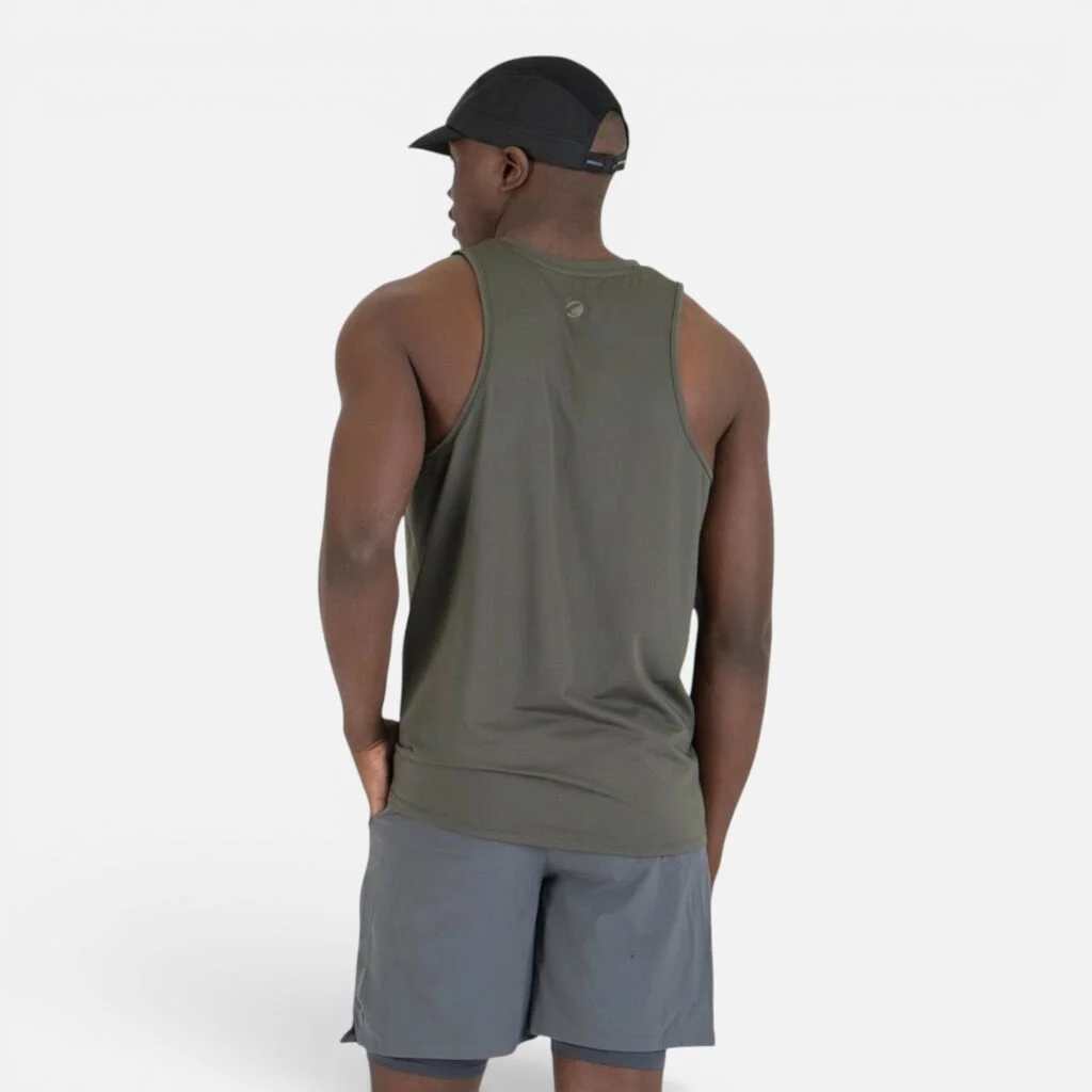First Ascent Men's Base Vest (Olive) - Image 2