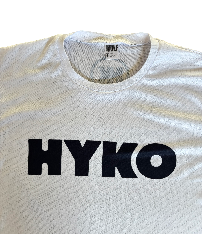 Hyko Active T-Shirt White Mens - Image 2
